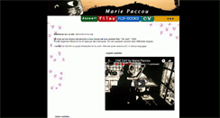 Desktop Screenshot of mariepaccou.com